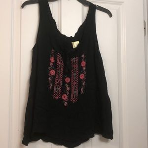 Marshall’s Sleeveless Black top